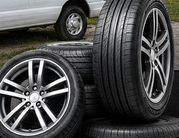 New performance tires and alloy wheels